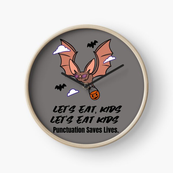 Item preview, Let's Eat Kids Punctuation Saves Lives designed and sold by Skaters.