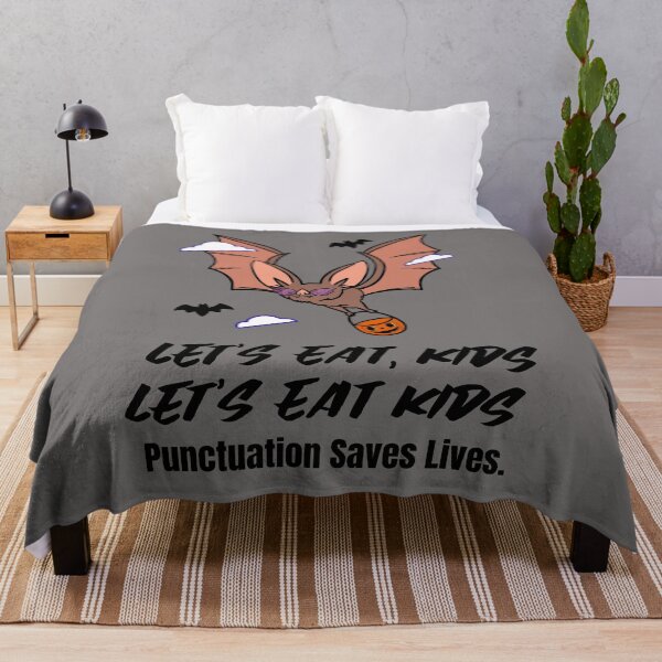 Item preview, Let's Eat Kids Punctuation Saves Lives designed and sold by Skaters.