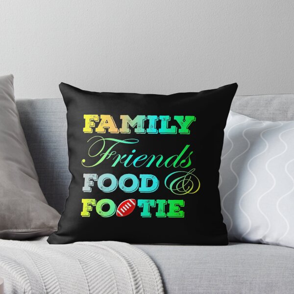 Item preview, Family Friends Food and Footie designed and sold by SchlossInspire.