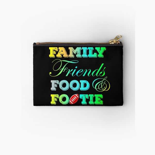 Item preview, Family Friends Food and Footie designed and sold by SchlossInspire.