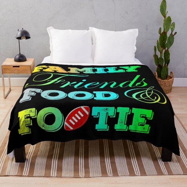 Item preview, Family Friends Food and Footie designed and sold by SchlossInspire.