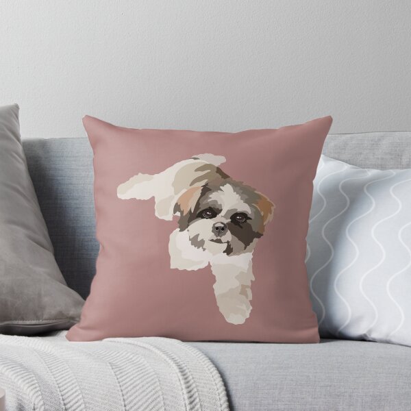 Item preview, Shihpoo Dog Portrait Digital Illustration designed and sold by sherylwylie.