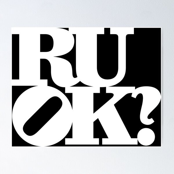 Item preview, R U OK designed and sold by gemgemshop.