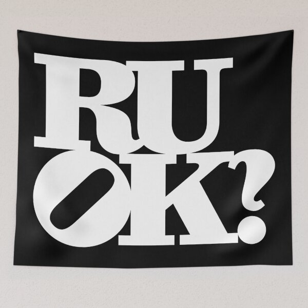 Item preview, R U OK designed and sold by gemgemshop.