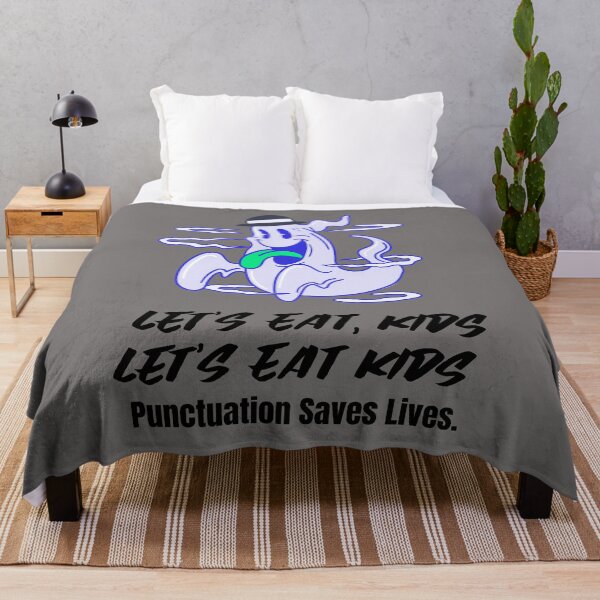 Item preview, Let's Eat Kids Punctuation Saves Lives designed and sold by Skaters.