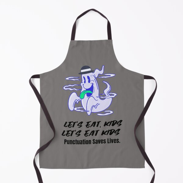 Item preview, Let's Eat Kids Punctuation Saves Lives designed and sold by Skaters.