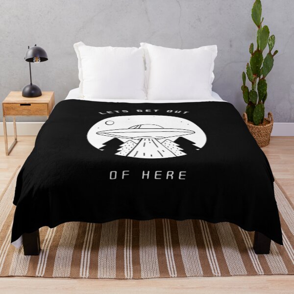 Item preview, Lets Get Out of Here UFO designed and sold by Web CreationsNL.
