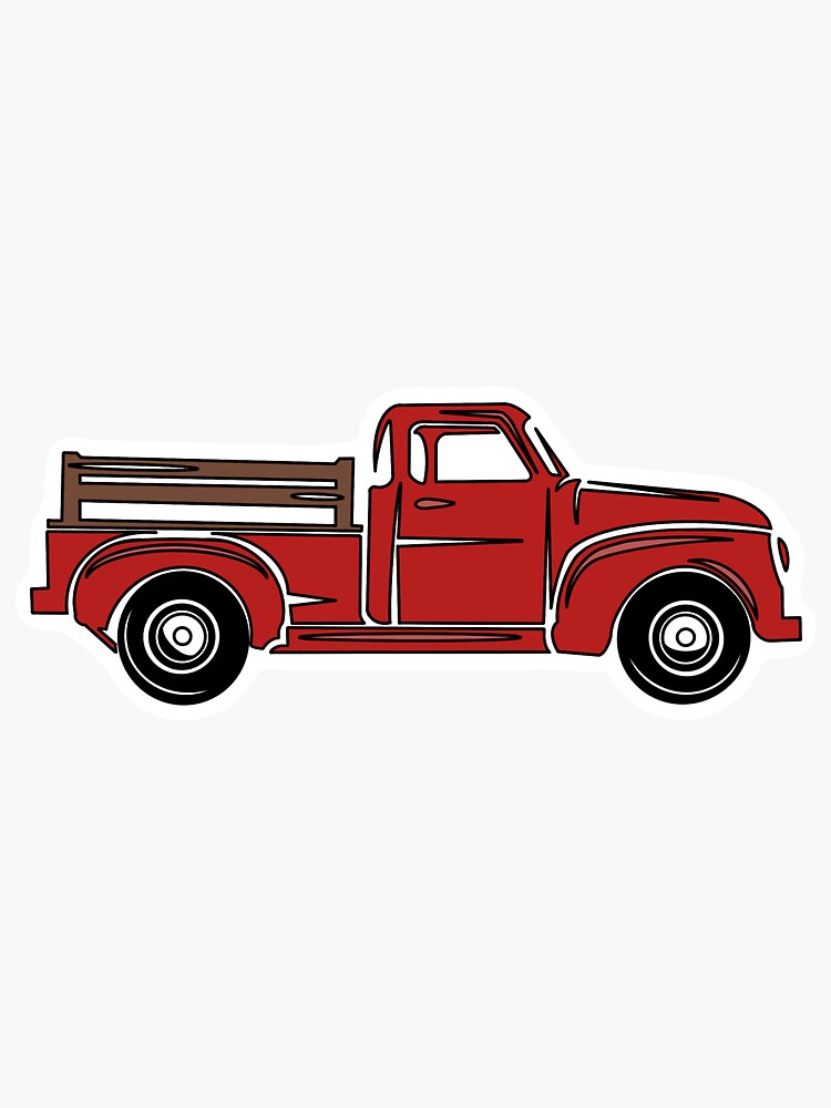 Red Farm Truck by Sarah5910