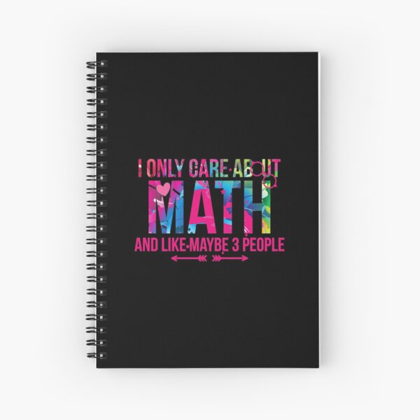 Item preview, I Only Care About Math And Like Maybe 3 People Maths designed and sold by at85productions.