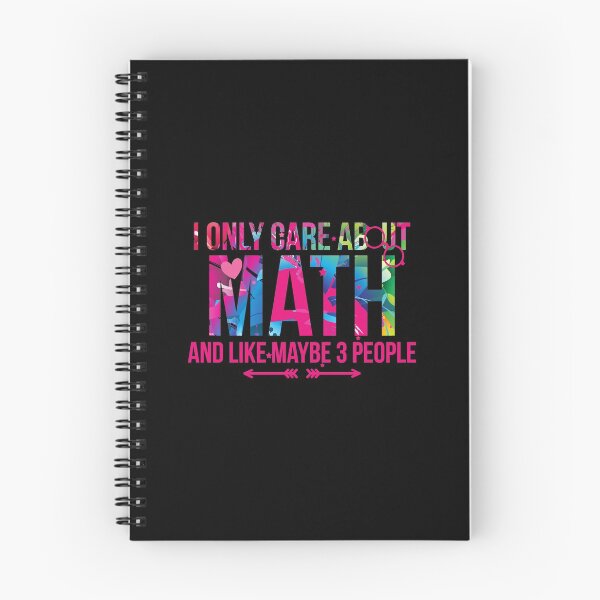 Item preview, I Only Care About Math And Like Maybe 3 People Maths designed and sold by at85productions.