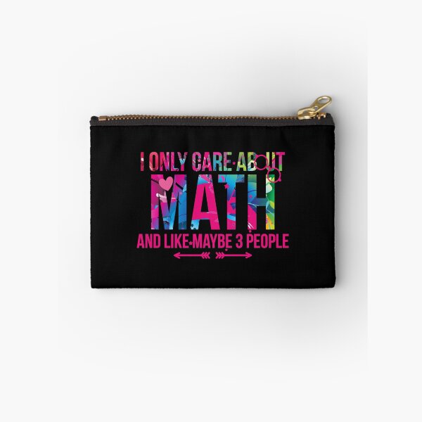 Item preview, I Only Care About Math And Like Maybe 3 People Maths designed and sold by at85productions.