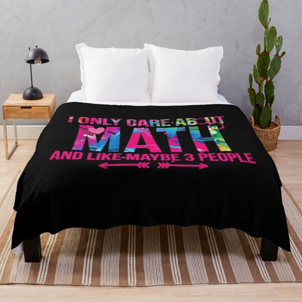 Item preview, I Only Care About Math And Like Maybe 3 People Maths designed and sold by at85productions.