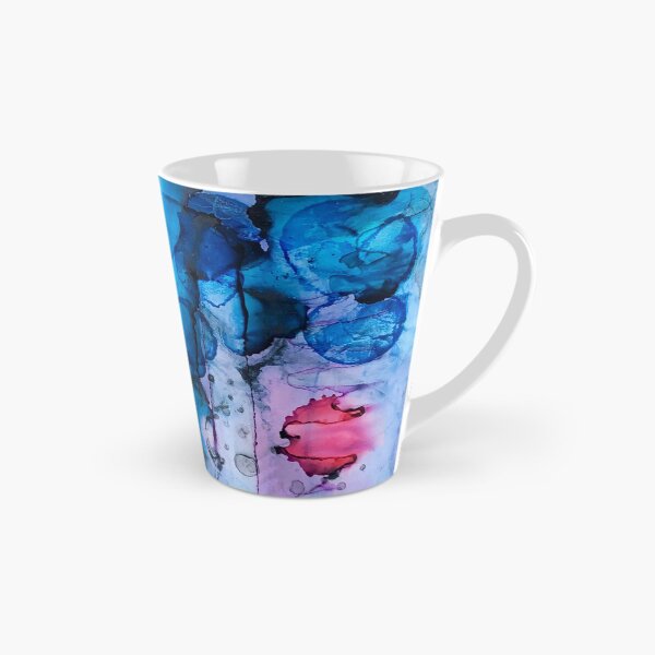 Item preview, Circles in Blue Alcohol Ink designed and sold by Artfully Abstracted.