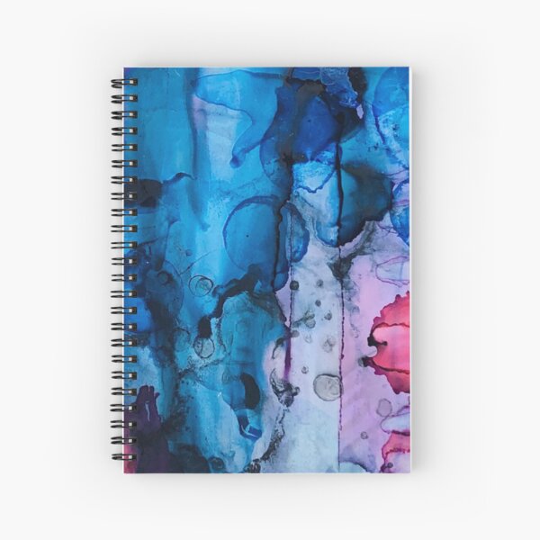 Item preview, Circles in Blue Alcohol Ink designed and sold by Artfully Abstracted.