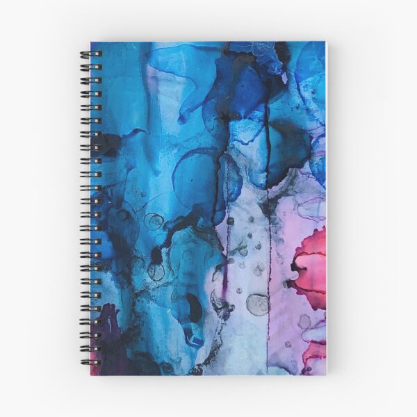 Item preview, Circles in Blue Alcohol Ink designed and sold by Artfully Abstracted.