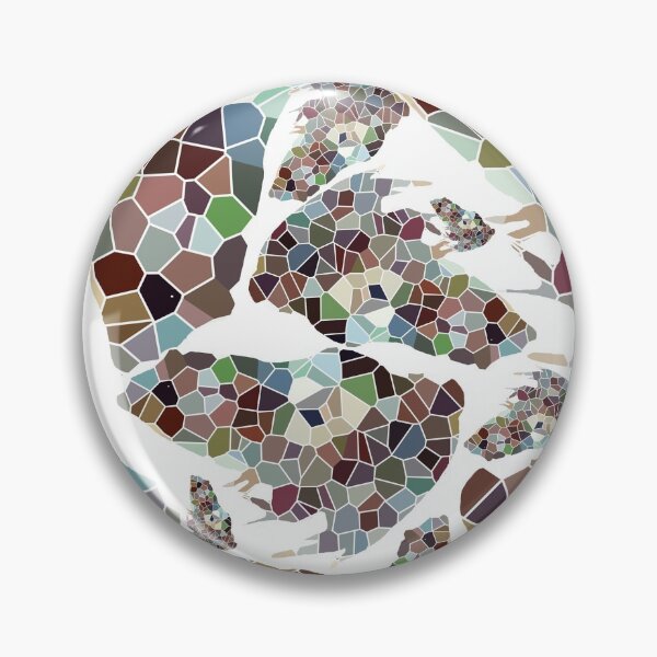 Item preview, Geometric frog mix designed and sold by Caroline Bochud.