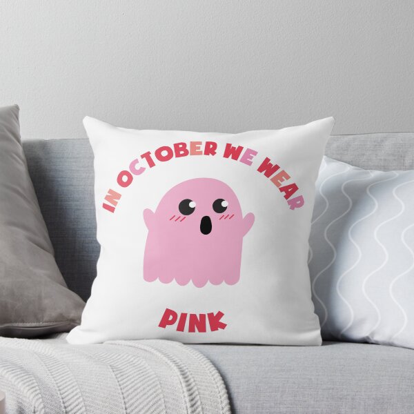 Item preview, In October We Wear Pink Breast Cancer Support designed and sold by kurokameart.