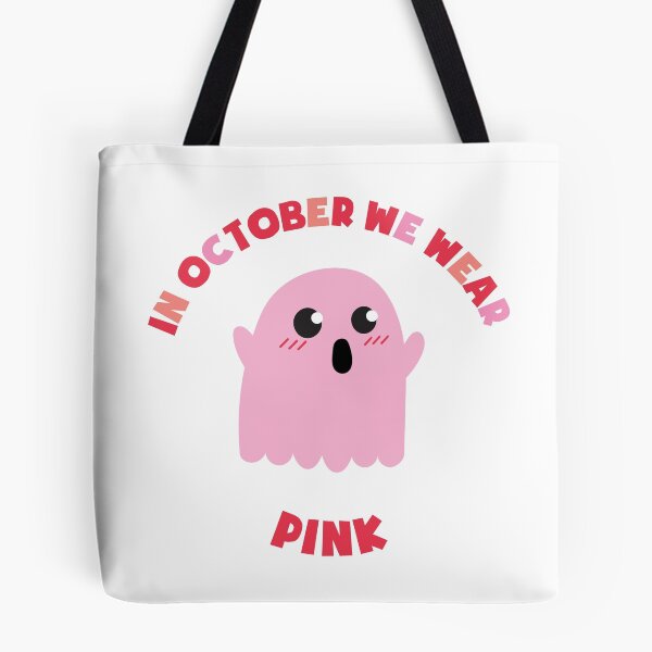 Item preview, In October We Wear Pink Breast Cancer Support designed and sold by kurokameart.