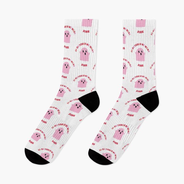 Item preview, In October We Wear Pink Breast Cancer Support designed and sold by kurokameart.