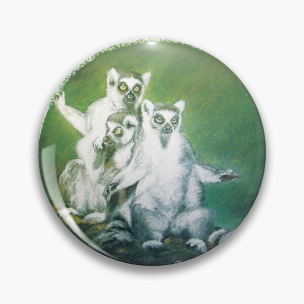 Item preview, Lemur catta trio designed and sold by Caroline Bochud.