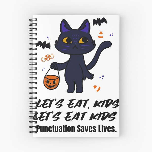 Item preview,  Let's Eat Kids Punctuation Saves Lives designed and sold by Skaters.