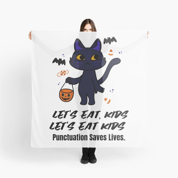 Item preview, Let's Eat Kids Punctuation Saves Lives designed and sold by Skaters.