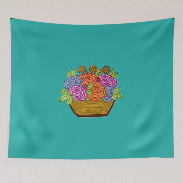 Item preview, Artsy Dahlias  designed and sold by deboraeastcott.