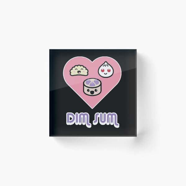 Item preview, DIM SUM LOVE bao dumplings chinese food designed and sold by Reeks808.