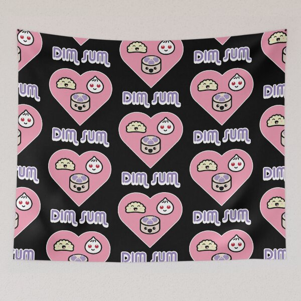 Item preview, DIM SUM LOVE bao dumplings chinese food designed and sold by Reeks808.
