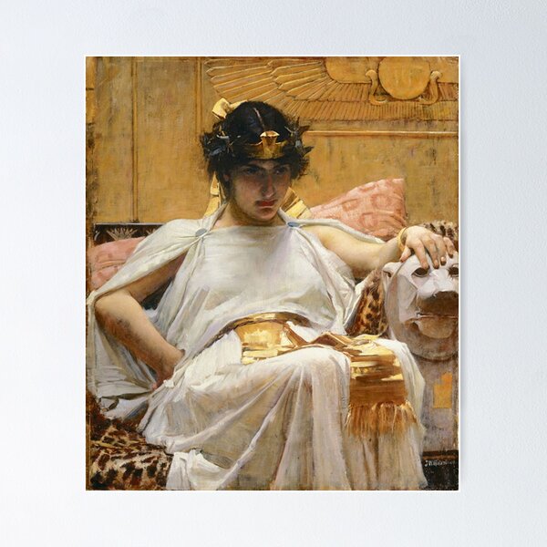 Item preview, CLEOPATRA - JOHN WILLIAM WATERHOUSE  designed and sold by arthistoryfever.
