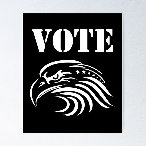 Item preview, Vote Presidential Election 2020, Patriotic Eagle  designed and sold by aronia.