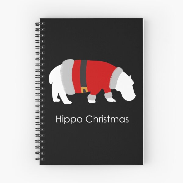 Artikelvorschau, Hippo Weihnachten entworfen und verkauft von GeoCreate.