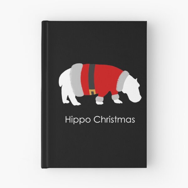 Item preview, Hippo Christmas designed and sold by GeoCreate.
