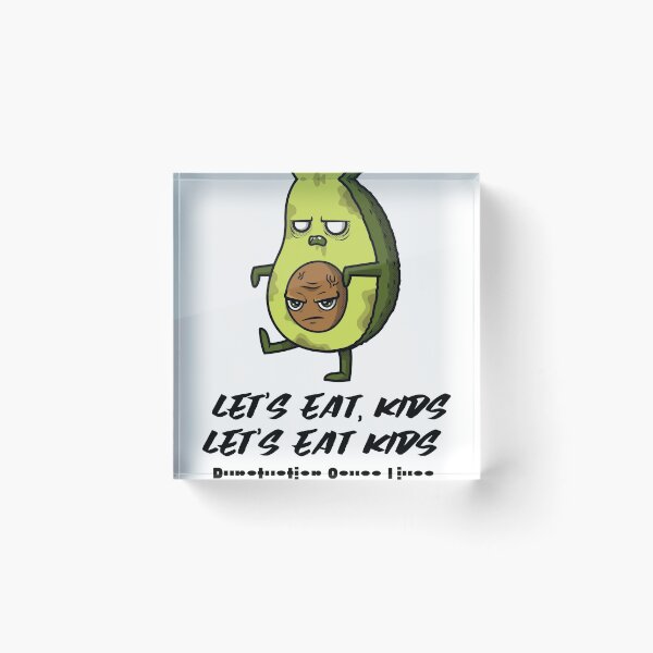 Item preview, Let's Eat Kids Punctuation Saves Lives designed and sold by Skaters.