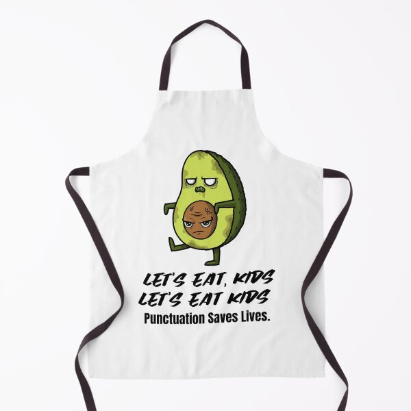 Item preview, Let's Eat Kids Punctuation Saves Lives designed and sold by Skaters.