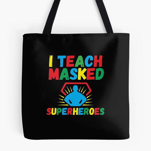 Item preview, I Teach Masked Superheroes  designed and sold by CodingForTech.