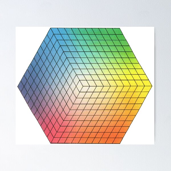 Item preview, Optical Illusion Rainbow Color Study No.1 designed and sold by elevens.