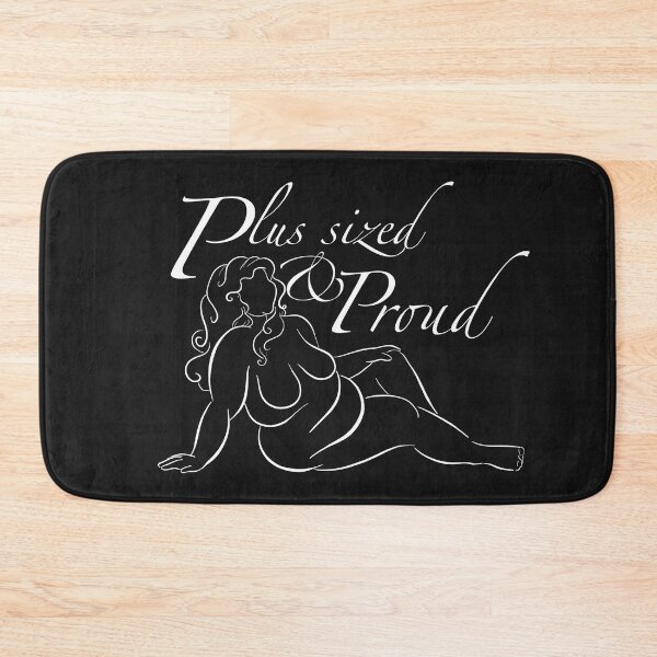 Item preview, Plus sized and proud - body positive slogan  designed and sold by BopoWatercolour.