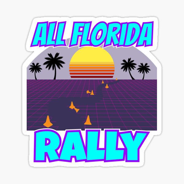 AFR Miami Shirt Sticker
