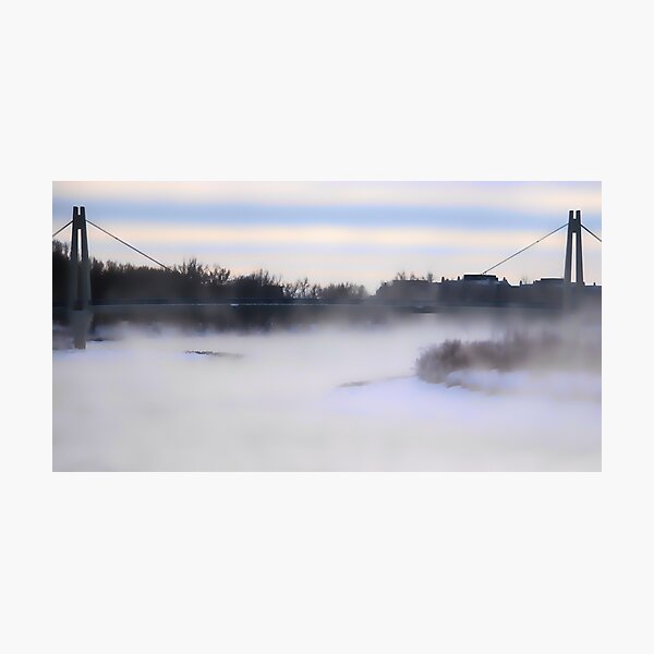 Item preview, Mist rising off the river designed and sold by CanadianWild418.