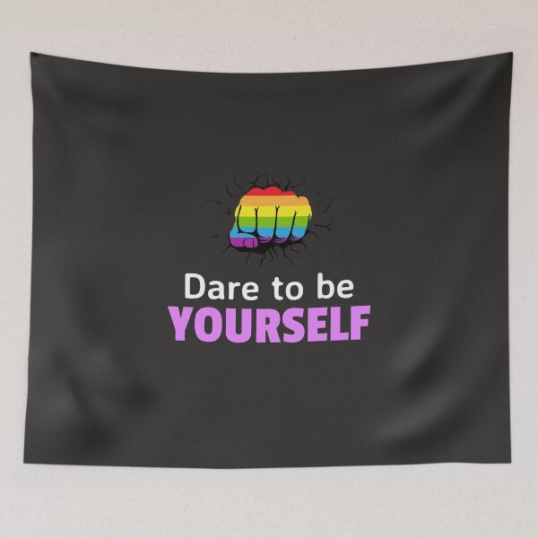 Item preview, Dare To be Yourself designed and sold by FreeUniqueEqaul.