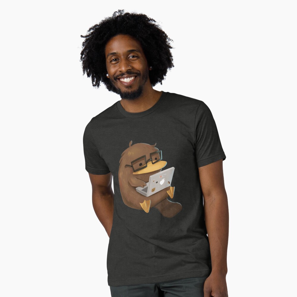 Vista previa del artículo con la obra «Camiseta de tejido mixto», diseñado y vendido por Pameloo.