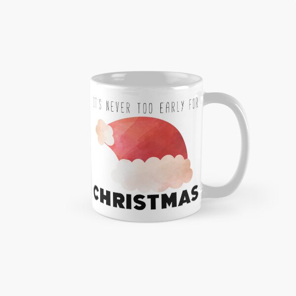 Item preview, It’s Never Too Early For Christmas Santa Hat designed and sold by Sunny Collections.