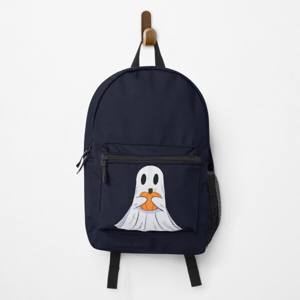Item preview, Spooky ghost with pumpkin designed and sold by Forestofdoubt.