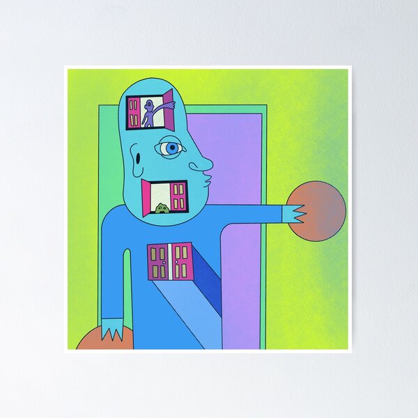 Item preview, Copy of Still Woozy album cover doodle BS designed and sold by laurhog.