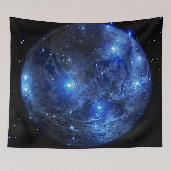 Item preview, Glittering Blue Planet designed and sold by 16yoTalent.