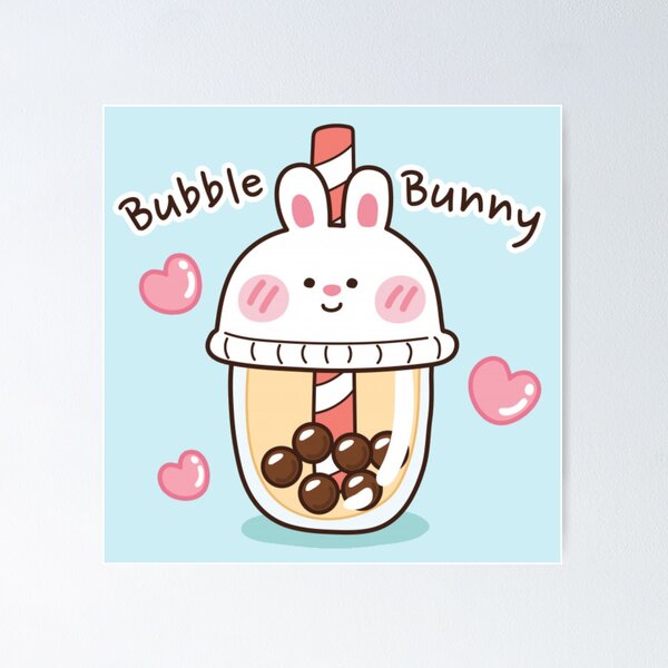 Item preview, Bubble Bunny designed and sold by kawaiistudio.