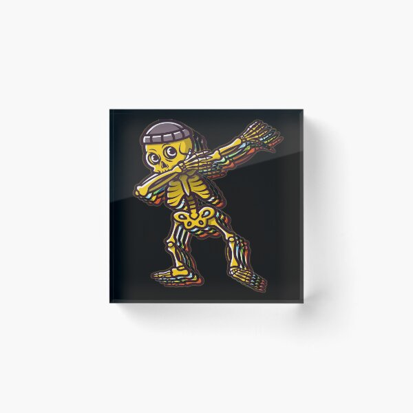 Item preview, Dabbing Skeleton - Skeleton Dabbing Yellow designed and sold by Coder-T.
