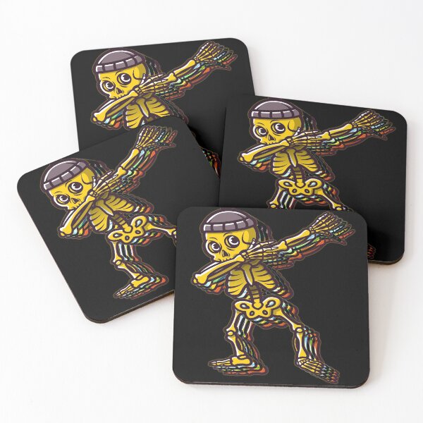 Item preview, Dabbing Skeleton - Skeleton Dabbing Yellow designed and sold by Coder-T.