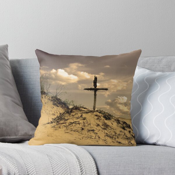 Item preview, Golden dunes with a cross designed and sold by 4Seasons.
